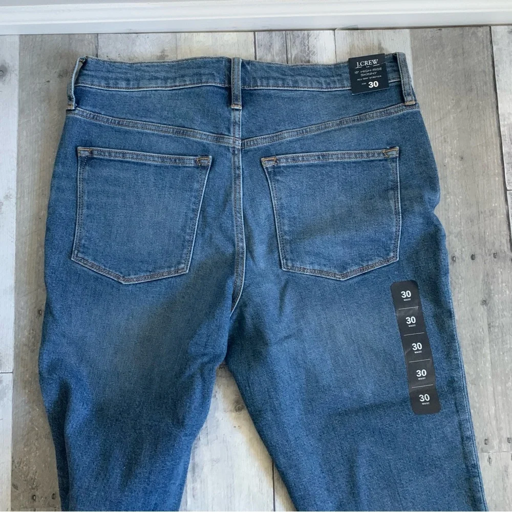 NWT J Crew Factory 10" High Rise Skinny Size 30 - Picture 6 of 8